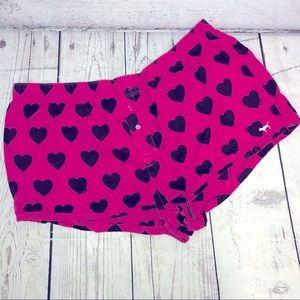 PINK Victoria’s Secret Heart Pajama Shorts
